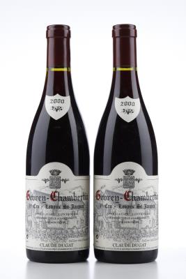 GEVREY CHAMBERTIN LAVAUX ST JACQUES 2000 - Claude Dugat - 2 Bottles