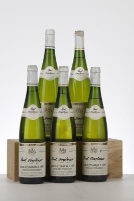 GEWURZTRAMINER PFERSIGBERG 1995 - Paul Ginglinger - 5 Bottles