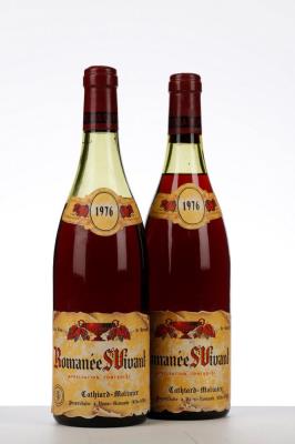 ROMANEE ST VIVANT 1976 - Cathiard Molinier - 2 Bottles