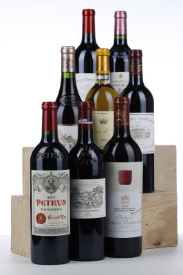 COLLECTION DUCLOT 8 B 2013 - Petrus, Lafite Rothschild, Margaux, Haut Brion, Mouton Rothschild, Cheval Blanc, Mission Haut Brion, Yquem - 1 Bottle - Owc 8