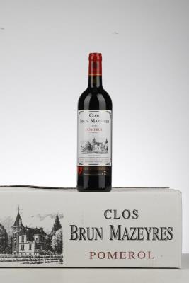 CLOS BRUN MAZEYRES 2010 - Mc - 12 Bottles - Oc 12