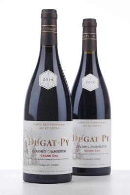 CHARMES CHAMBERTIN VIEILLES VIGNES 2016 - Bernard Dugat Py - 2 Bottles
