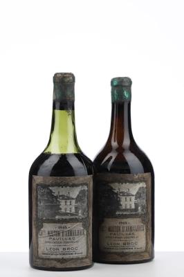MOUTON D'ARMAILHAC 1945 - Leon Broc - 2 Bottles