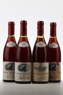 VOSNE ROMANEE 1975 - Charles Noellat - 4 Bottles