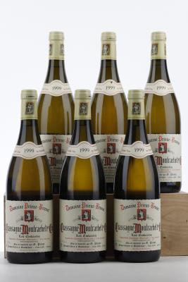CHASSAGNE MONTRACHET BLANC LES EMBRAZEES 1999 - Prieur Brunet - 6 Bottles