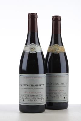 GEVREY CHAMBERTIN 2008 - Bruno Clair - 2 Bottles
