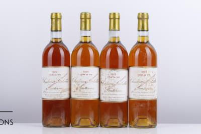 GILETTE CREME DE TETE 1955 - Mc - 4 Bottles