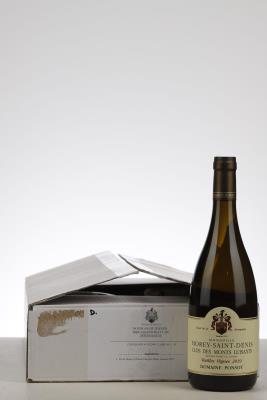MOREY ST DENIS BLANC CLOS DE MONTS LUISANTS VIEILLES VIGNES 2019 - Ponsot - 6 Bottles - Oc 6