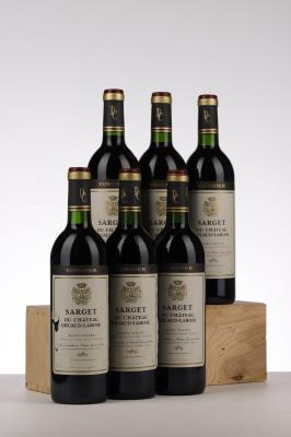 SARGET DE GRUAUD LAROSE 1989 - Mc - 6 Bottles