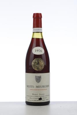 NUITS ST GEORGES LES MEURGERS 1976 - Henry Jayer - 1 Bottle