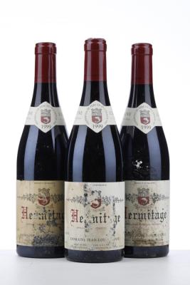 HERMITAGE ROUGE 1999 - Jean Louis Chave - 3 Bottles