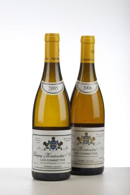 PULIGNY MONTRACHET LES COMBETTES 1*2005 +1*2006   - Domaine Leflaive - 2 Bottles