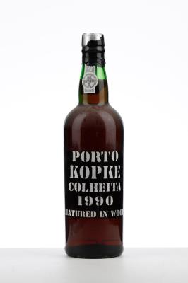 KOPKE COLHEITA PORT 1990 - Kopke - Bottled in 2001 - 1 Bottle