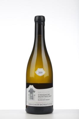 CHASSAGNE MONTRACHET BLANC BLANCHOT DESSUS 2019 - Jean Claude Bachelet - 1 Bottle