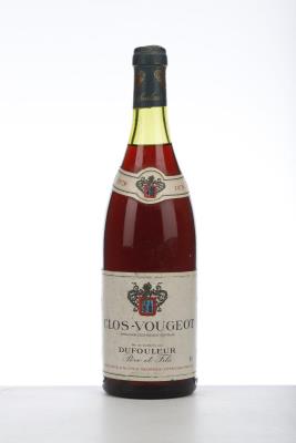 CLOS VOUGEOT 1979 - Dufouleur - 1 Bottle