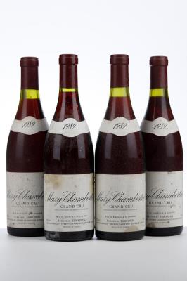 MAZY CHAMBERTIN 1989 - Frederic Esmonin - 4 Bottles