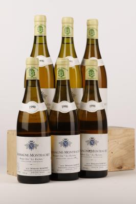 CHASSAGNE MONTRACHET BLANC LES RUCHOTTES 1990 - Ramonet - 6 Bottles