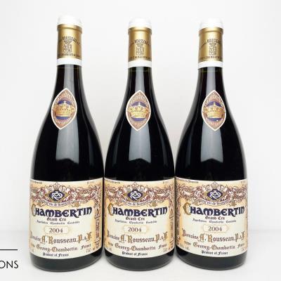 CHAMBERTIN 2004 - Armand Rousseau - 3 Bottles