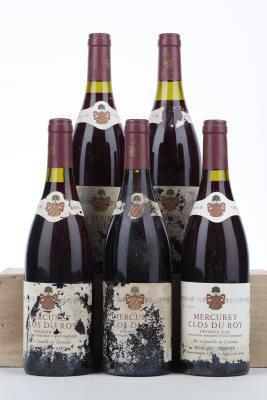 MERCUREY CLOS DU ROI 1995 - Chanzy - 5 Bottles
