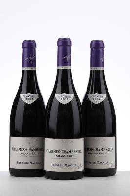 CHARMES CHAMBERTIN 2002 - Frederic Magnien - 3 Bottles
