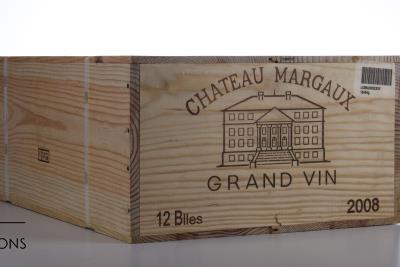 CHATEAU MARGAUX 2008 - 12 Bottles in Owc 12