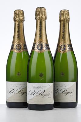 POL ROGER EXTRA CUVEE DE RESERVE RICH DEMI SEC NV - Pol Roger - 3 Bottles