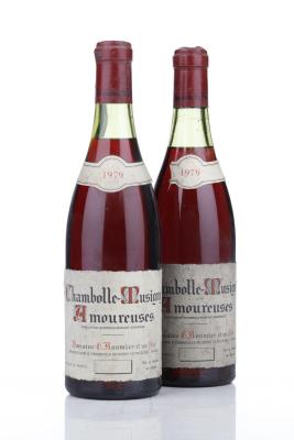 CHAMBOLLE MUSIGNY LES AMOUREUSES 1979 - Georges Roumier - 2 Bottles