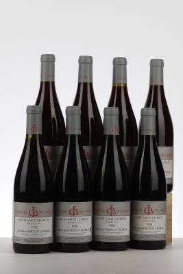 NUITS ST GEORGES CLOS DES FORETS ST GEORGES 1998 - Domaine de l'Arlot - 8 Bottles