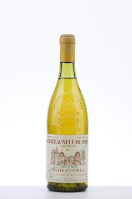CHATEAUNEUF DU PAPE BLANC FORTIA TETE DE CRU 1991 - Fortia - 1 Bottle