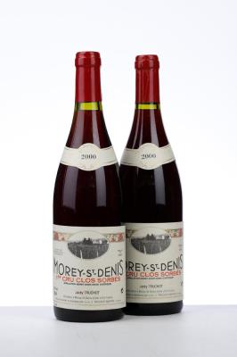 MOREY ST DENIS CLOS SORBES 2000 - Jacky Truchot - 2 Bottles