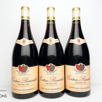 CORTON RENARDES 2010 - Capitain Gagnerot - 3 Magnums