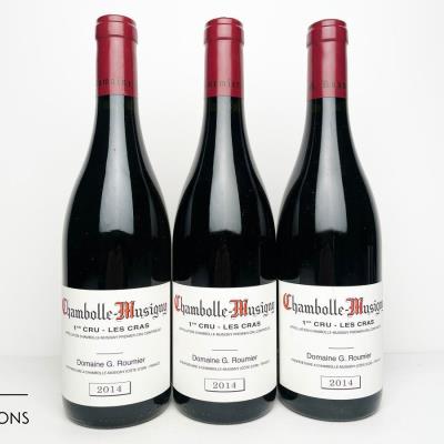 CHAMBOLLE MUSIGNY LES CRAS 2014 - Georges Roumier - 3 Bottles