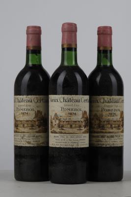 VIEUX CHATEAU CERTAN 1974 - Mc - 3 Bottles