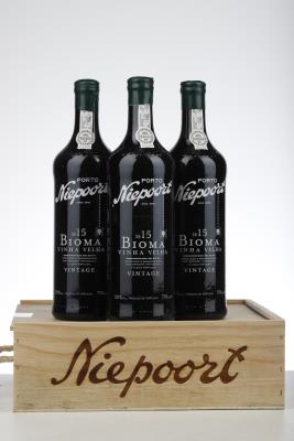 VINTAGE PORT BIOMA VINHA VELHA 2015 - Niepoort - 3 Bottles - Owc 3