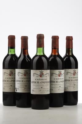 LATOUR A POMEROL 1976 - Michel Fauvarque - 5 Bottles