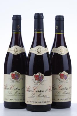 ALOXE CORTON LES MOUTOTTES 2022 - Capitain Gagnerot - 3 Bottles