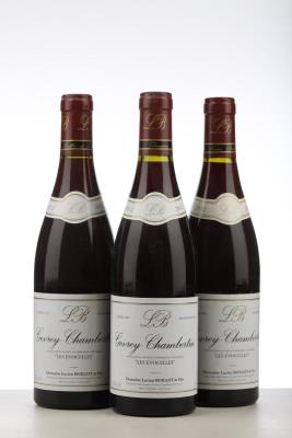 GEVREY CHAMBERTIN LES EVOCELLES 2012 - Lucien Boillot - 3 Bottles