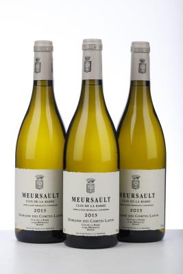MEURSAULT CLOS DE LA BARRE 2015 - Comtes Lafon - 3 Bottles