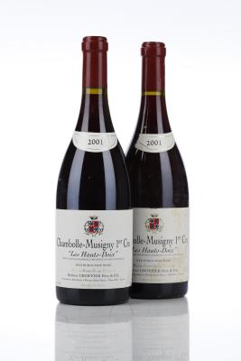 CHAMBOLLE MUSIGNY LES HAUTS DOIX 2001 - Robert Groffier - 2 Bottles
