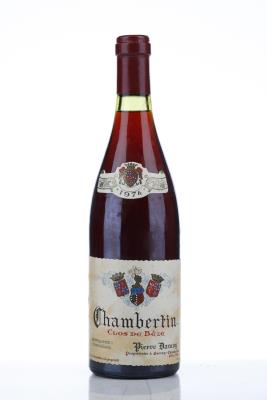 CHAMBERTIN CLOS DE BEZE 1974 - Pierre Damoy - 1 Bottle
