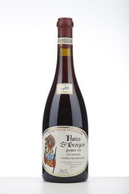 NUITS ST GEORGES LES PERDRIX 1988 - Bernard Mugneret Gouachon - 1 Bottle