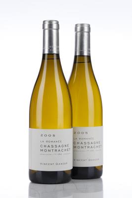 CHASSAGNE MONTRACHET BLANC LA ROMANEE 2005 - Vincent Dancer - 2 Bottles