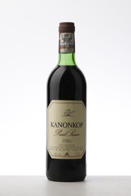 KANONKOP CUVEE PAUL SAUER 1986 - Kanonkop Cellars - 1 Bottle
