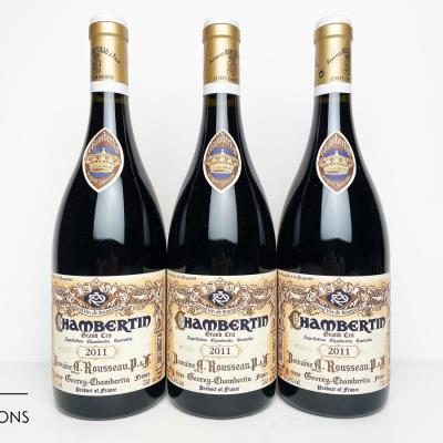 CHAMBERTIN 2011 - Armand Rousseau - 3 Bottles