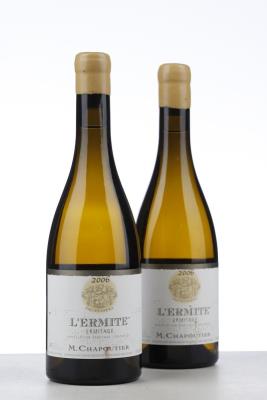 ERMITAGE BLANC L'ERMITE 2006 - Chapoutier - 2 Bottles