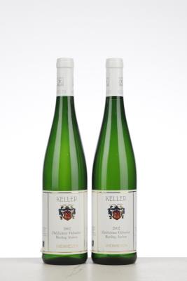 DALSHEIMER HUBACKER RIESLING AUSLESE WEISSE KAPSEL 2002 - Keller - 2 Bottles