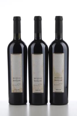 BRUNELLO DI MONTALCINO MADONNA DEL PIANO RISERVA 1990 - Valdicava - 3 Bottles
