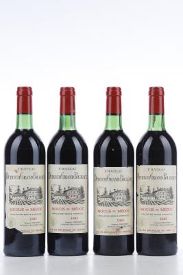 DUTRUCH GRAND POUJEAUX 1982 - Mc - 4 Bottles