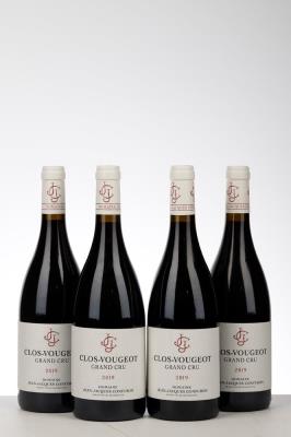 CLOS VOUGEOT 2019 - Jean Jacques Confuron - 4 Bottles