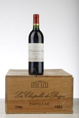 LA CHAPELLE DE BAGES 1992 - Mc - 12 Bottles - Owc 12